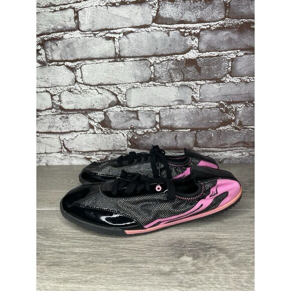 Everlast Black Pink Synthetic Sparkle Elastic Athletic Sports Women 11M US/44EU - Picture 1 of 16